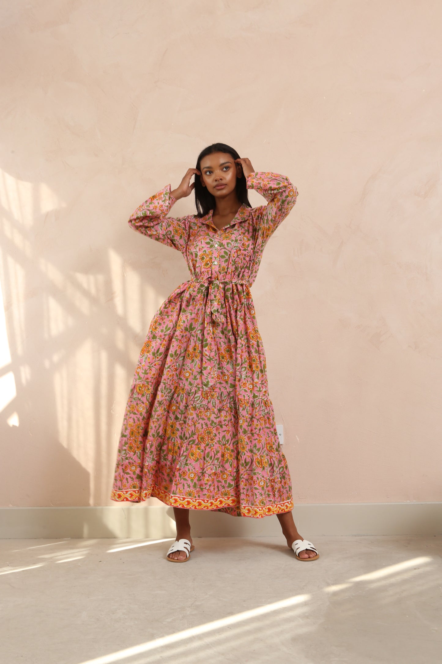Emma Bell Sleeve Maxi Dress