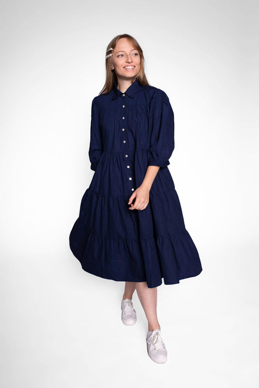 Chelsea Cotton Midi Dress
