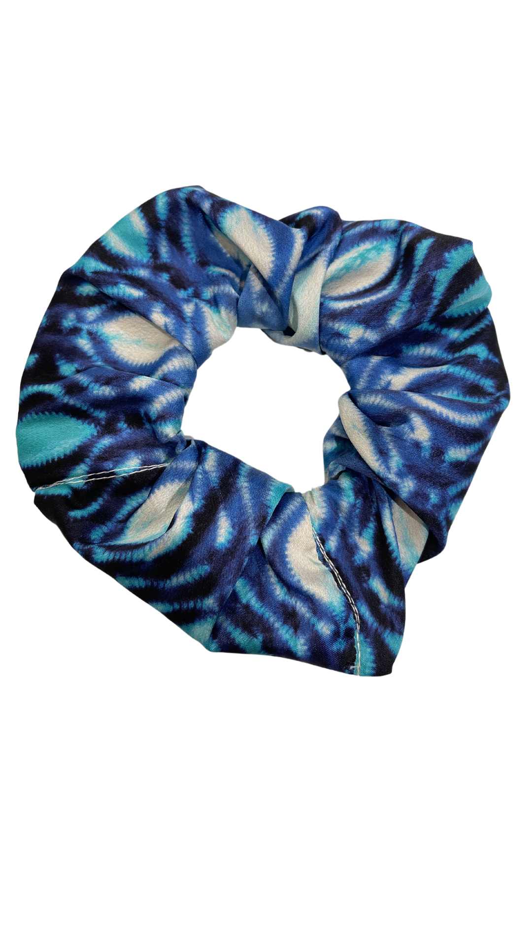 Zipper Oversized Upcycled Scrunchie