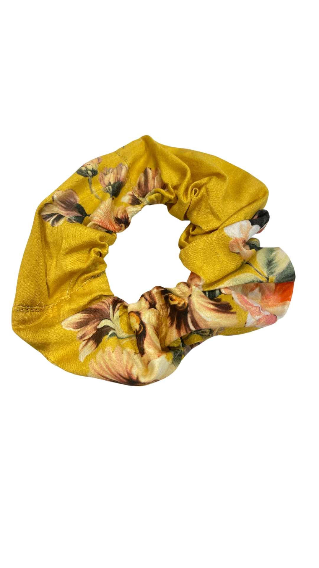 Zipper Oversized Upcycled Scrunchie