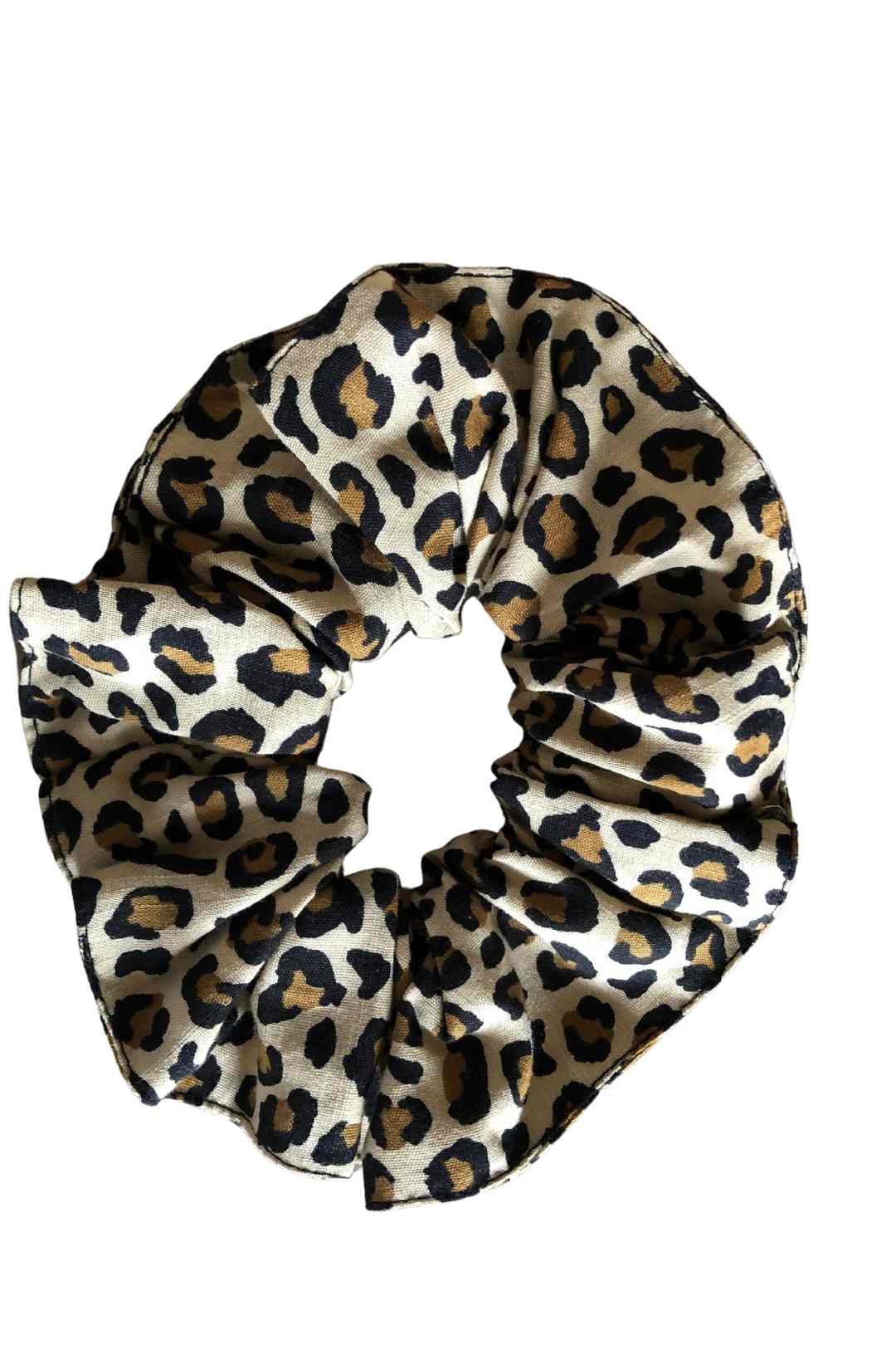 Leopard Print Oversized Scrunchie