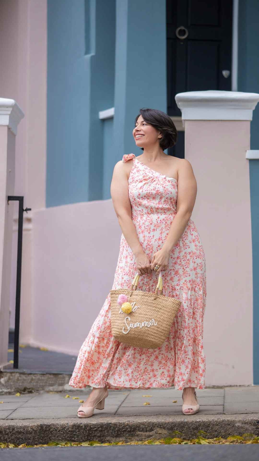 Isabel Off Shoulder Cotton Maxi Dress