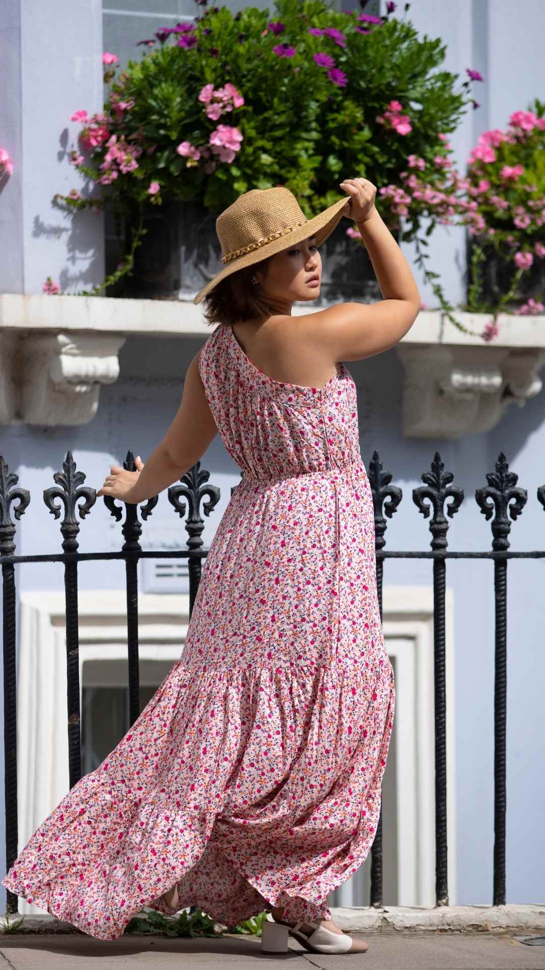 Kat Off Shoulder Cotton Maxi Dress