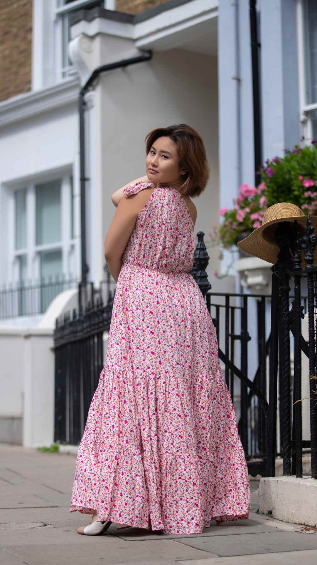 Kat Off Shoulder Cotton Maxi Dress