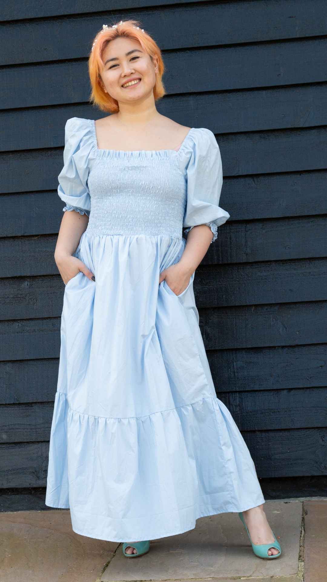 Bella Braless Wonder Maxi Dress With Sleeves