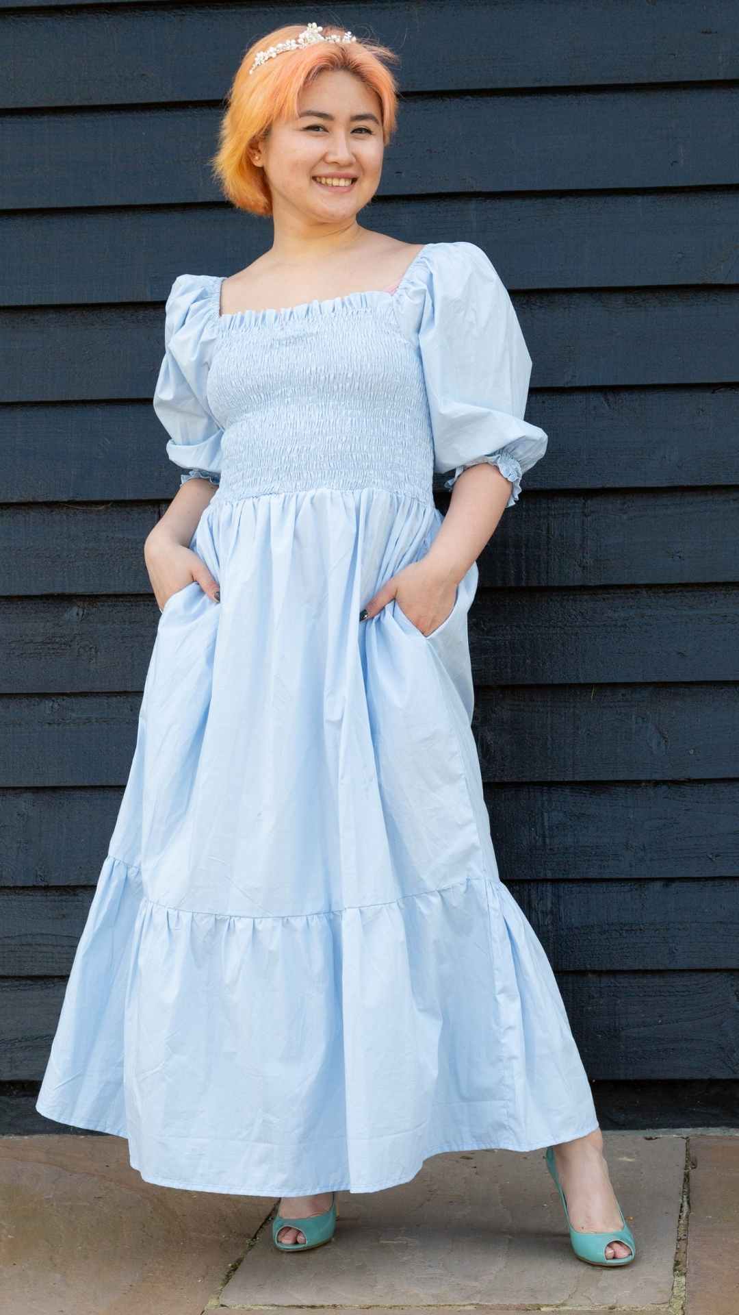 Bella Braless Wonder Maxi Dress With Sleeves