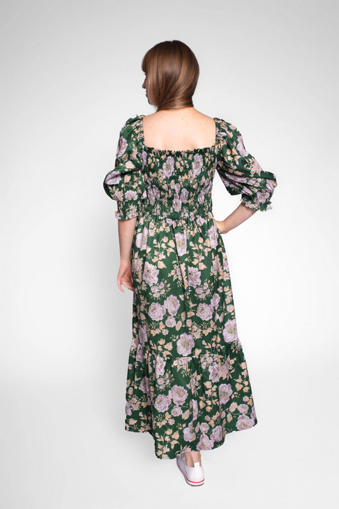 Vivian Braless Wonder Maxi Dress With Sleeves