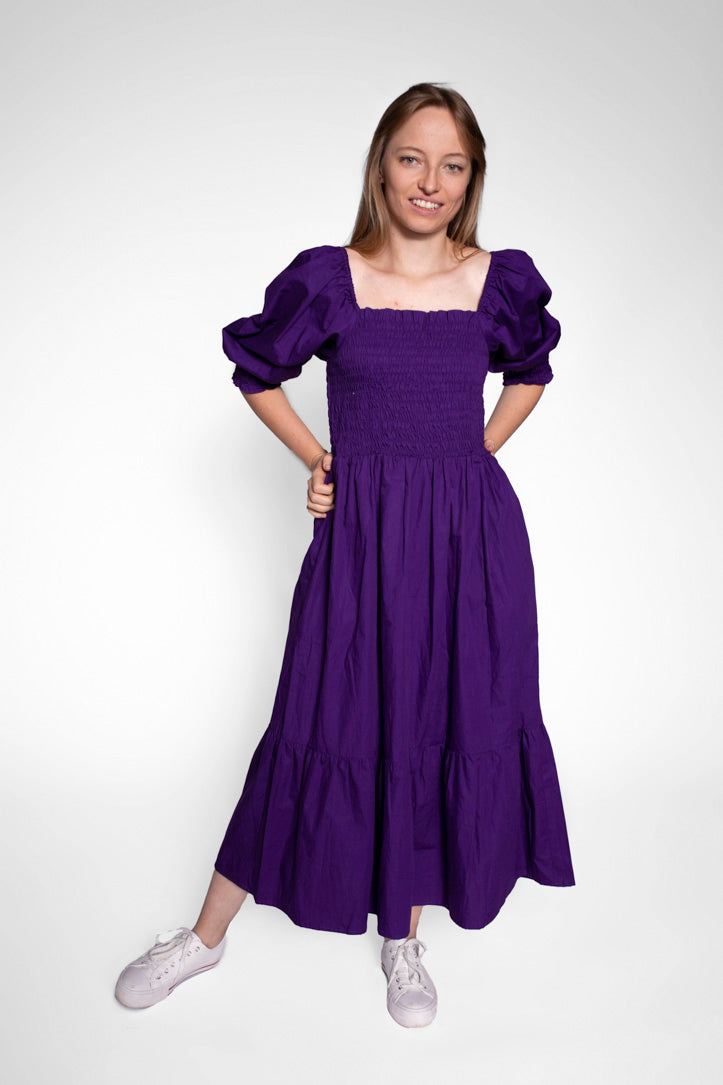 Ashley Braless Wonder Midi Dress With Sleeves