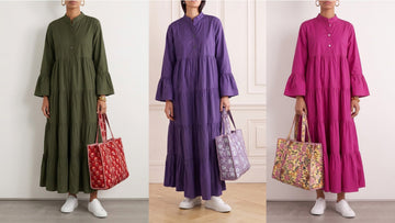 A-Line Cotton Dresses for Teachers: One Dress, Whole Day