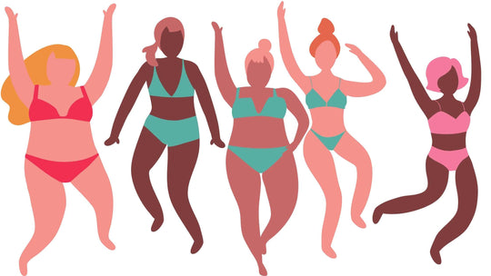 How desirable body trends have changed over the years