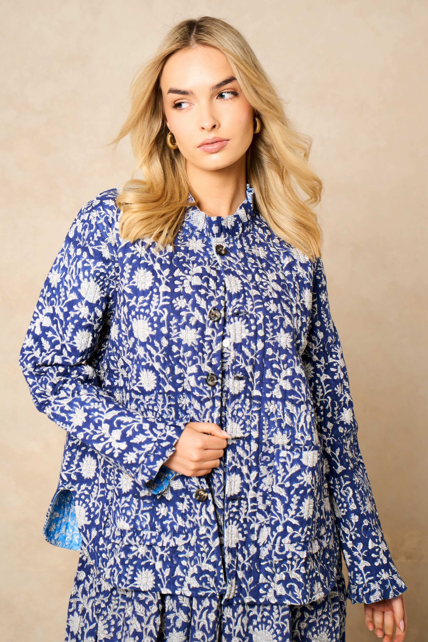 Aura Quilted Reversible Jacket- NEW