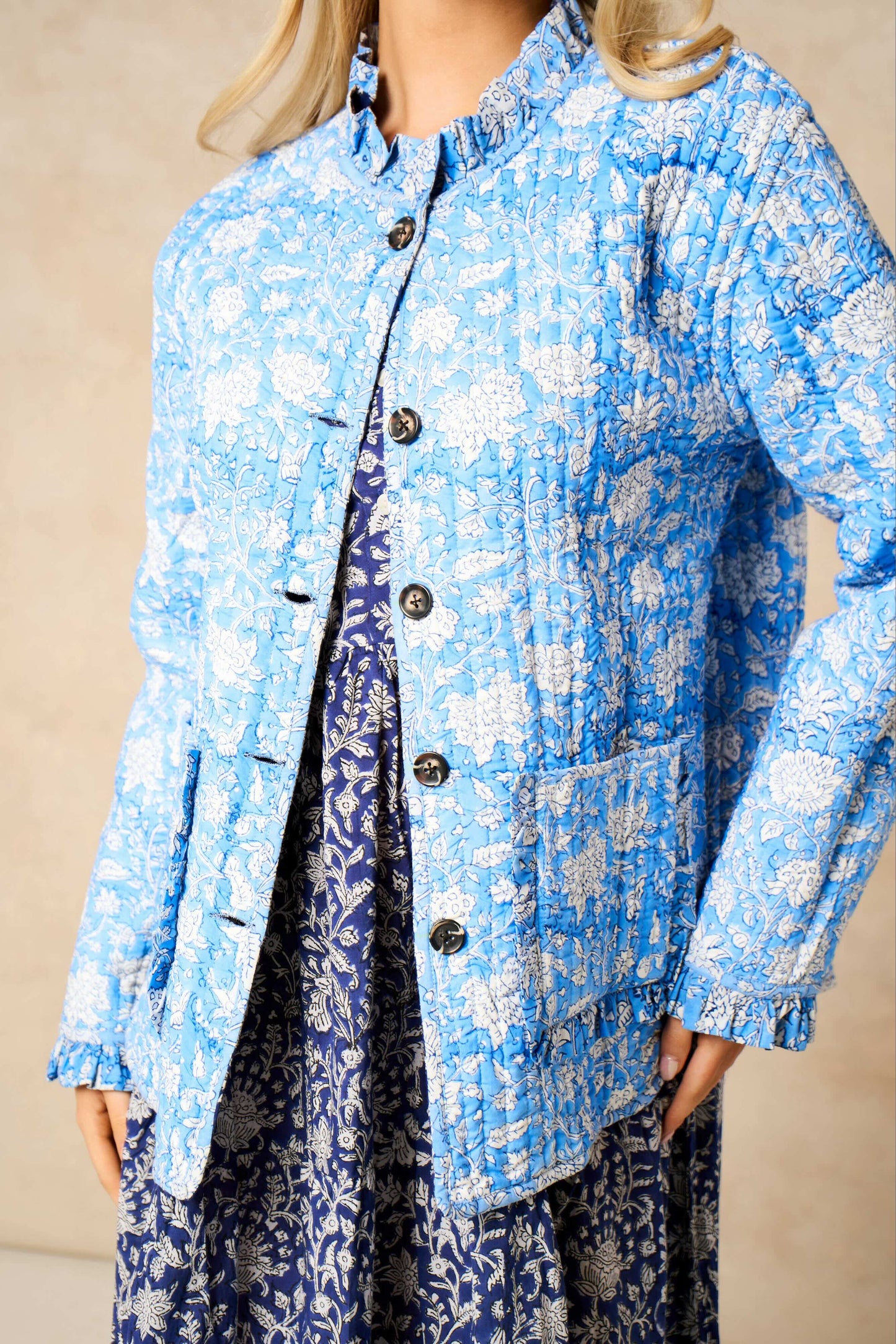 Aura Quilted Reversible Jacket- NEW