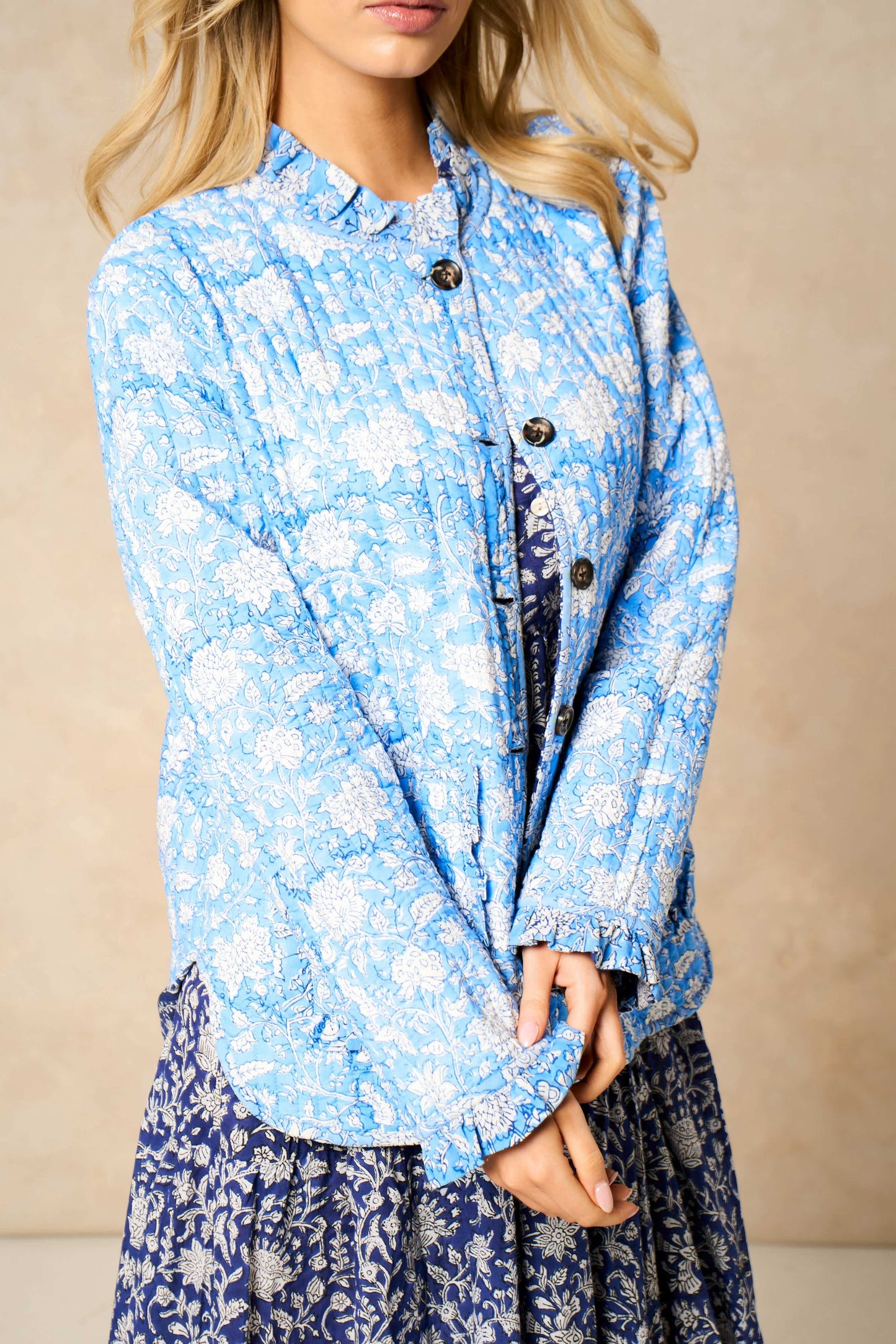 Aura Quilted Reversible Jacket- NEW