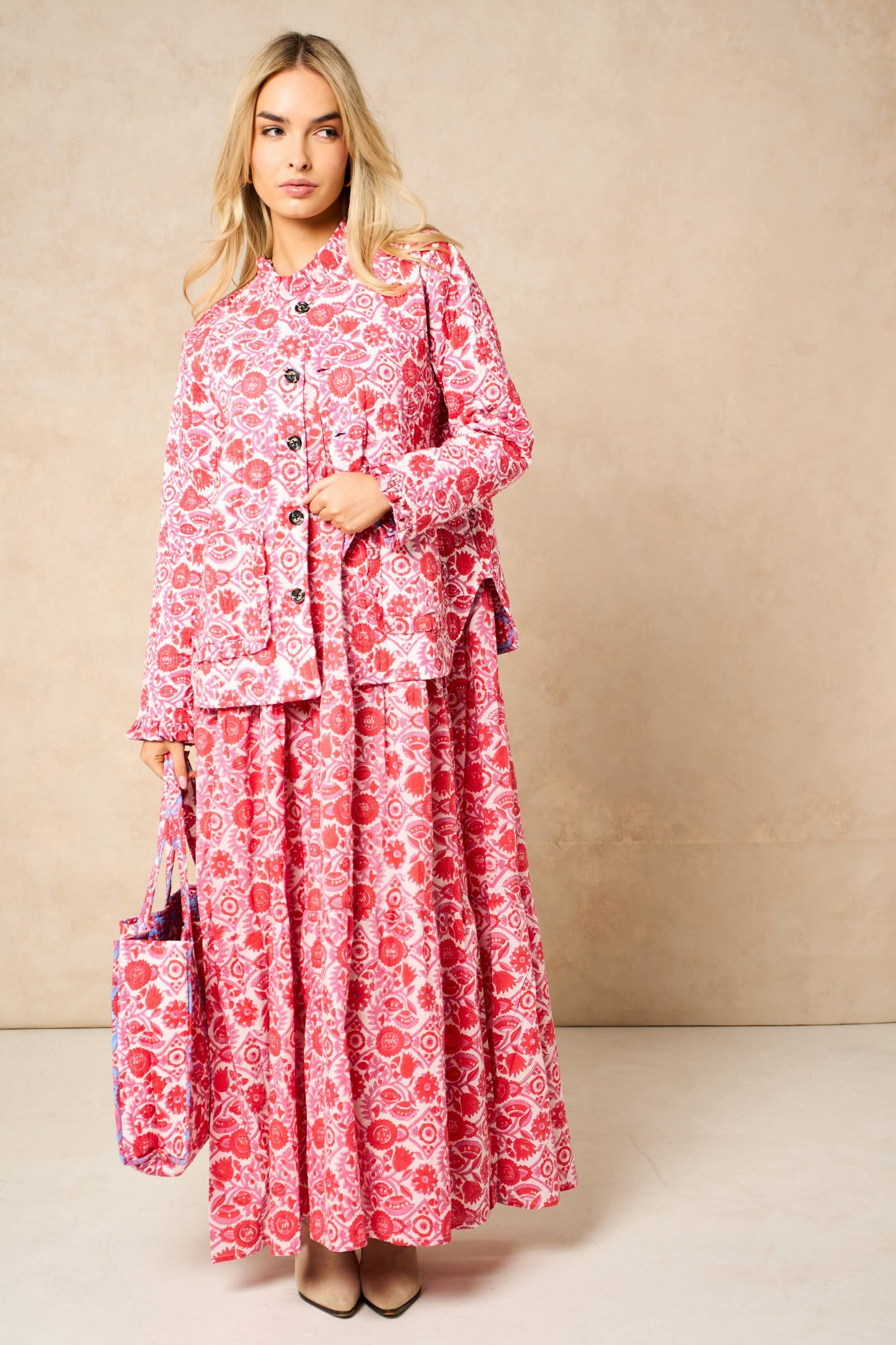 Aura Quilted Reversible Jacket- NEW