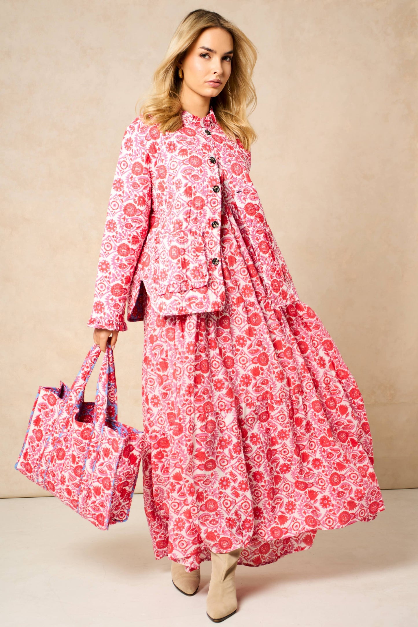 Aura Quilted Reversible Jacket- NEW