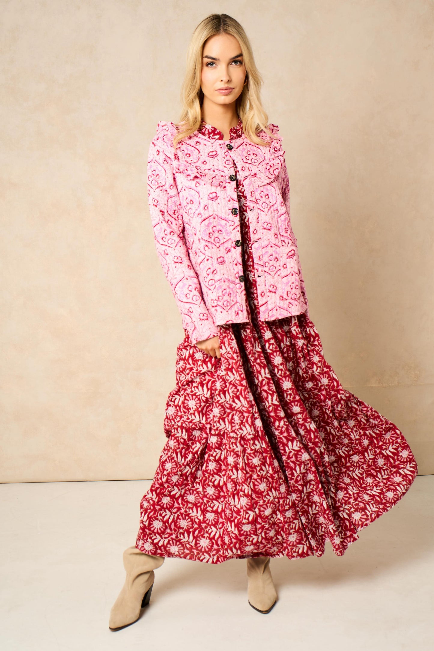 Emelia Quilted Reversible Jacket- NEW