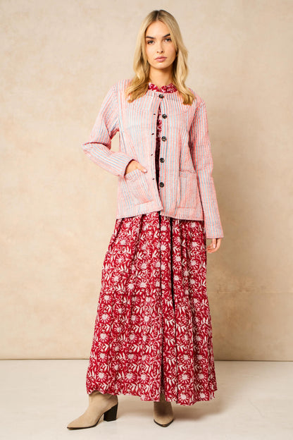 Emelia Quilted Reversible Jacket- NEW