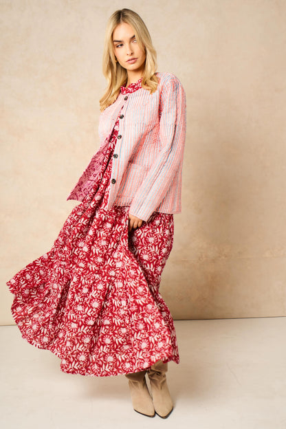 Emelia Quilted Reversible Jacket- NEW