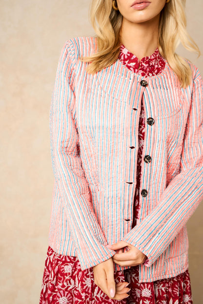 Emelia Quilted Reversible Jacket- NEW