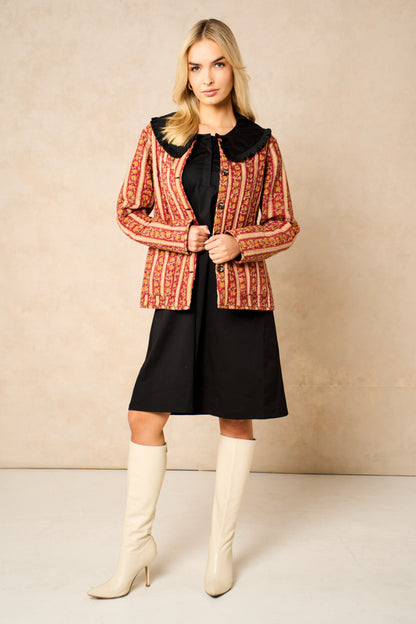 Emelia Quilted Reversible Jacket- NEW