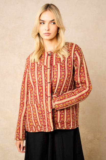 Emelia Quilted Reversible Jacket- NEW