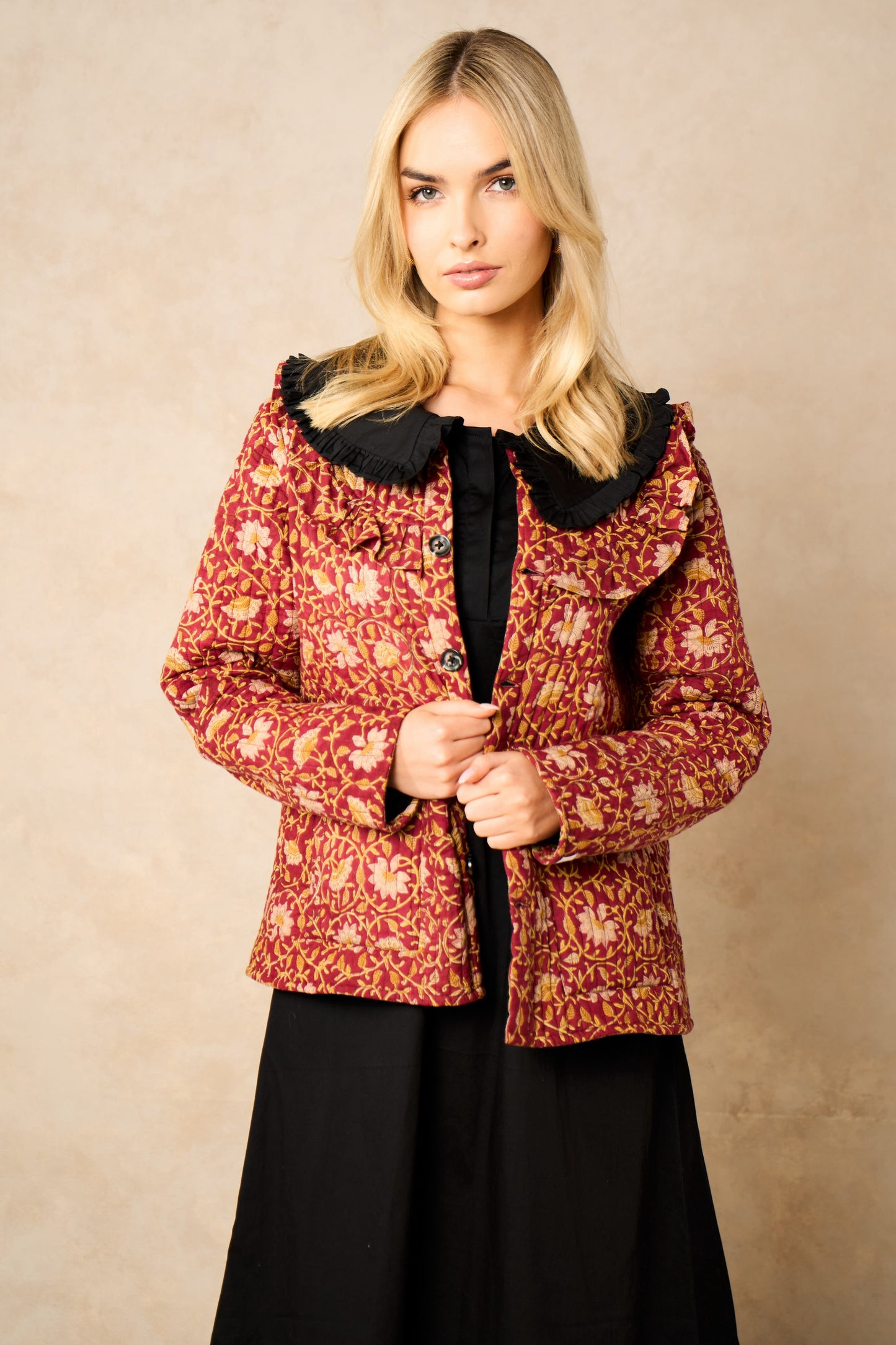 Emelia Quilted Reversible Jacket- NEW