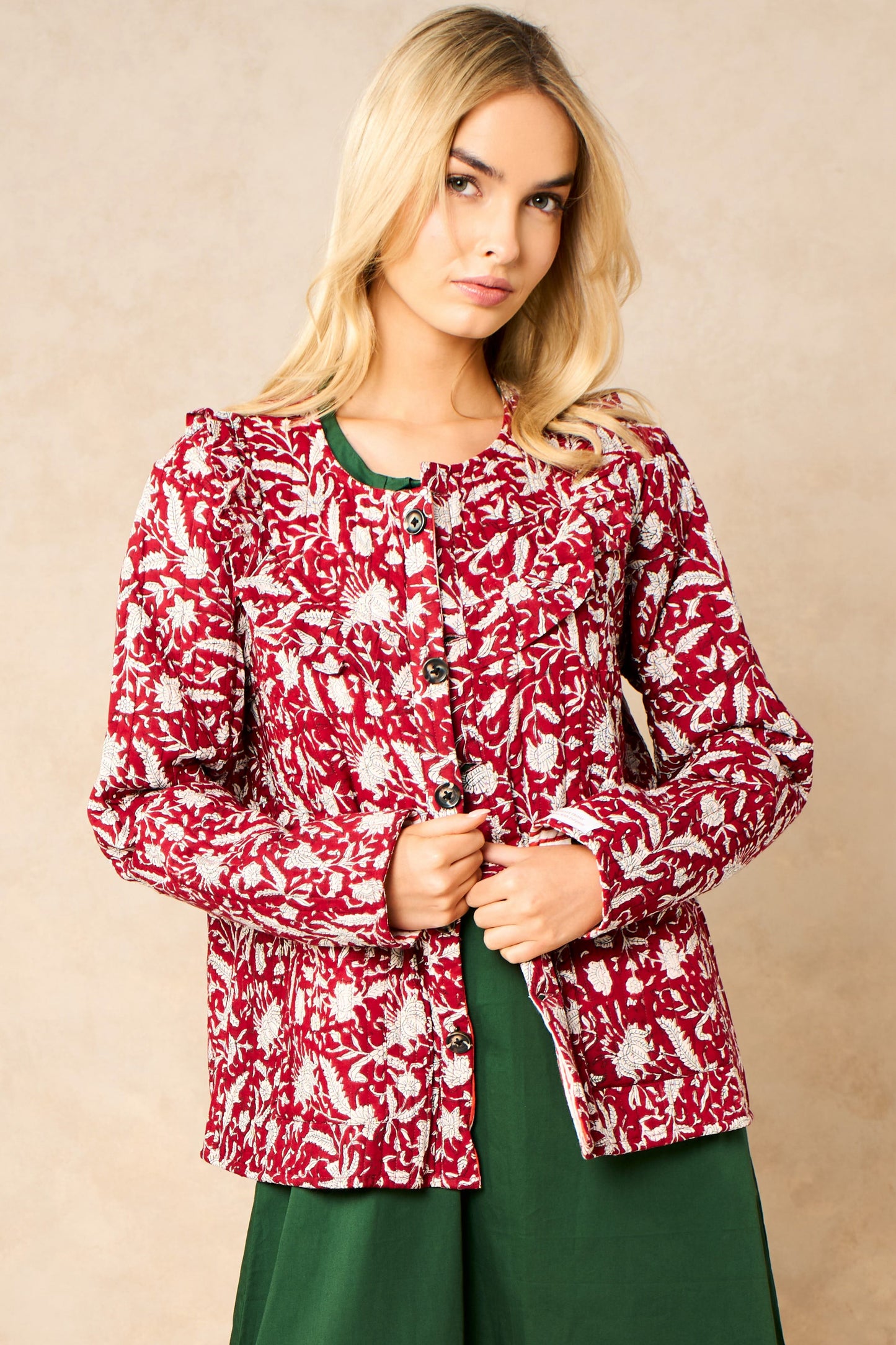 Emelia Quilted Reversible Jacket- NEW