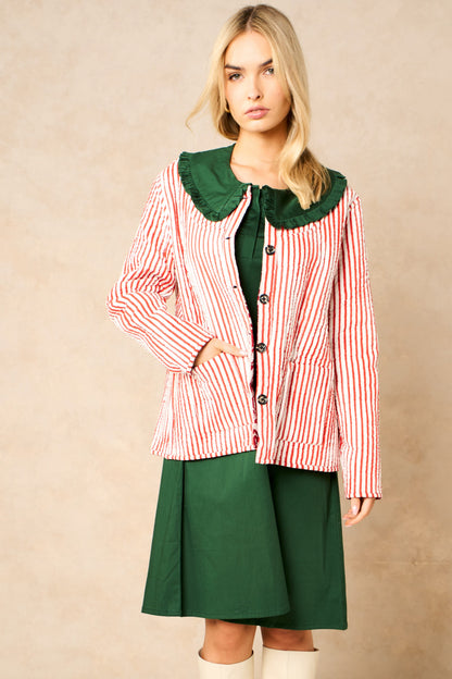 Emelia Quilted Reversible Jacket- NEW