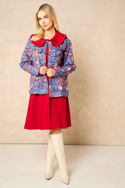 Emelia Quilted Reversible Jacket- NEW