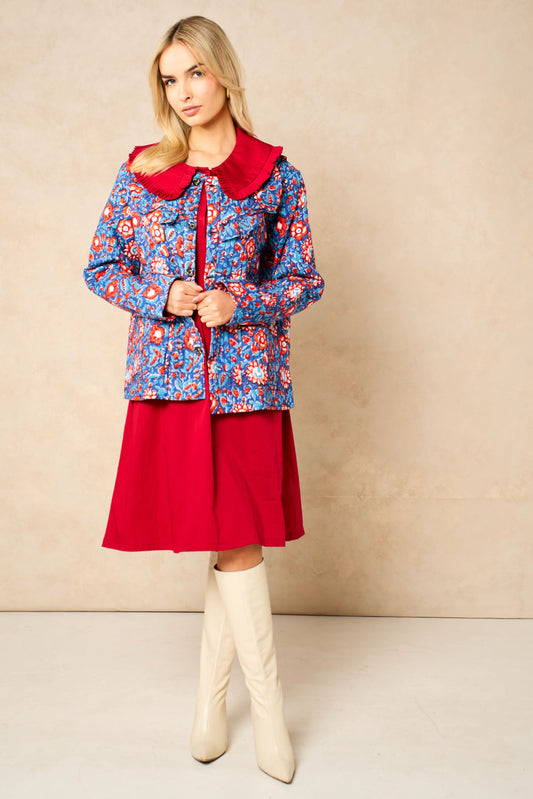 Emelia Quilted Reversible Jacket- NEW