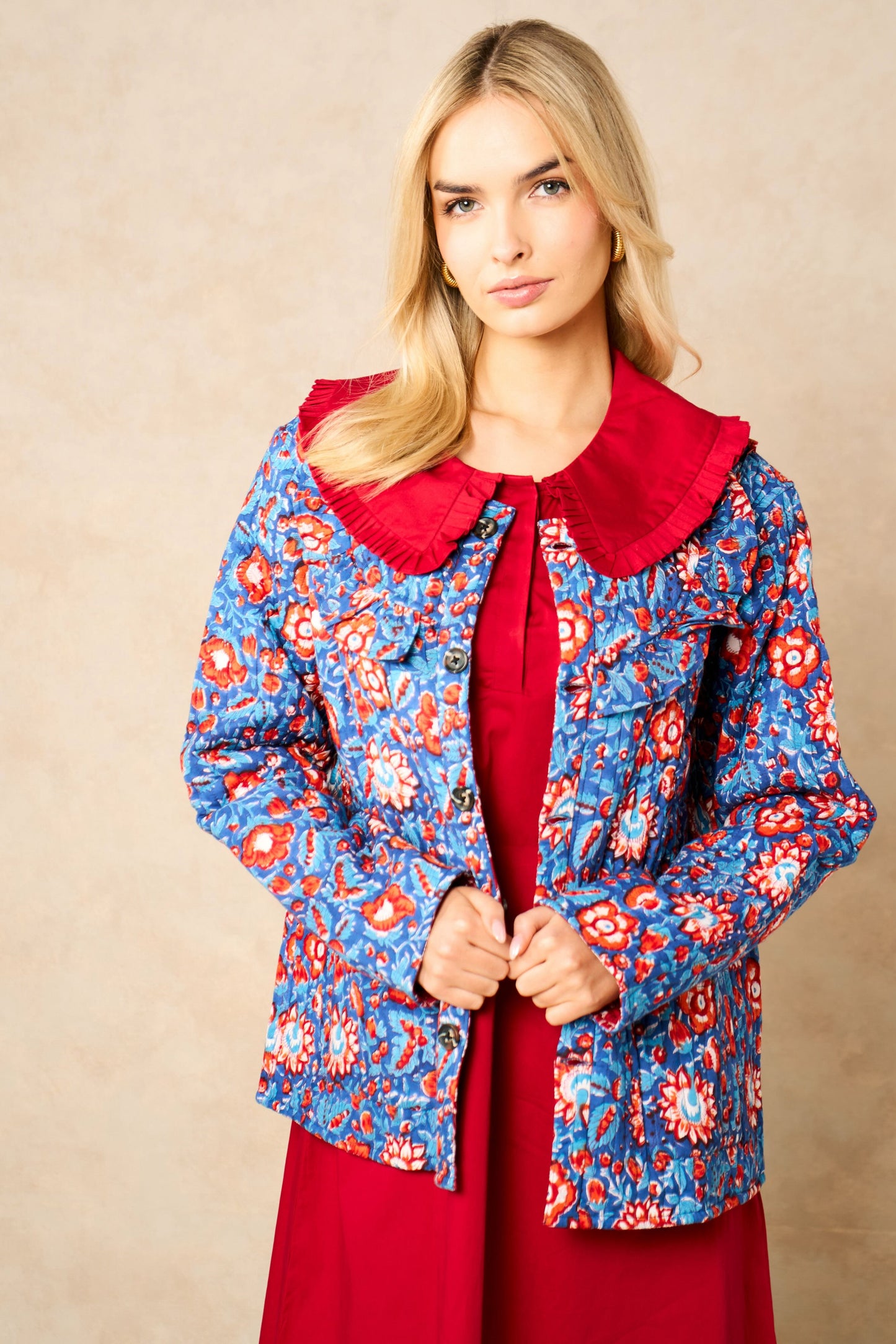 Emelia Quilted Reversible Jacket- NEW