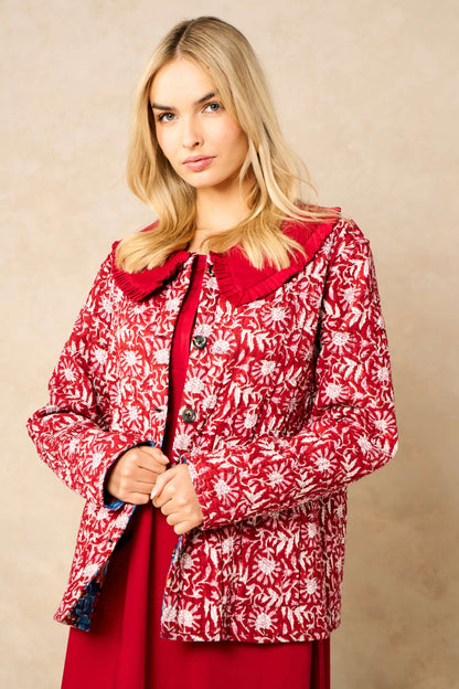 Aura Quilted Reversible Jacket- NEW