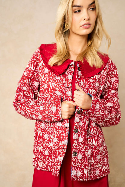 Aura Quilted Reversible Jacket- NEW