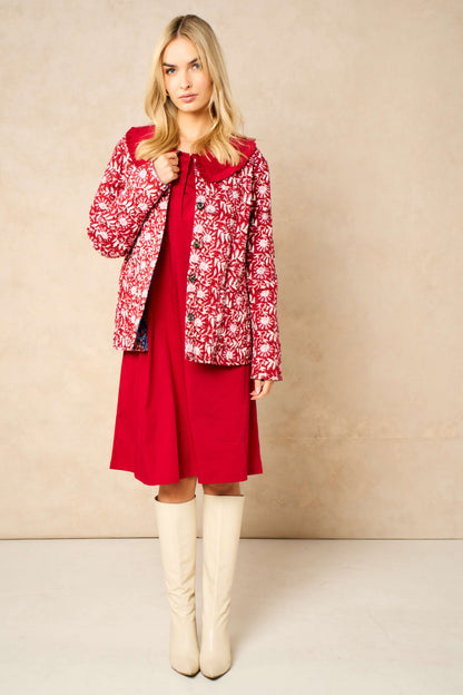 Aura Quilted Reversible Jacket- NEW