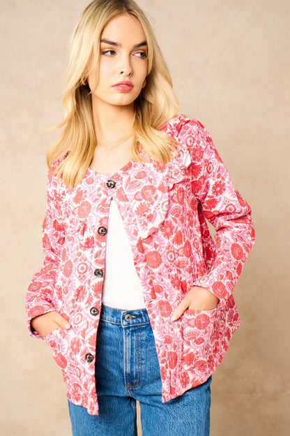 Emelia Quilted Reversible Jacket- NEW