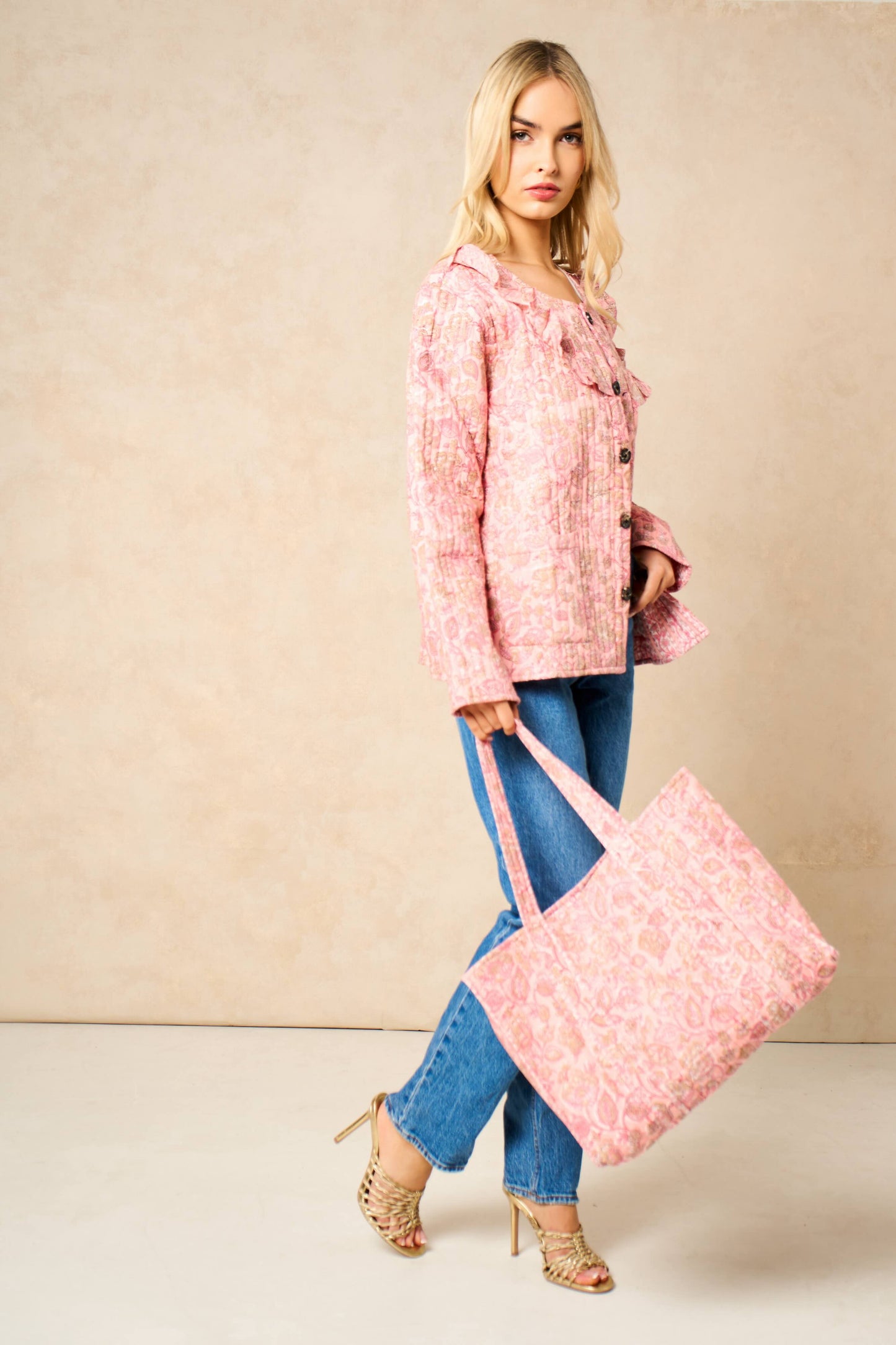 Emelia Quilted Reversible Jacket- NEW