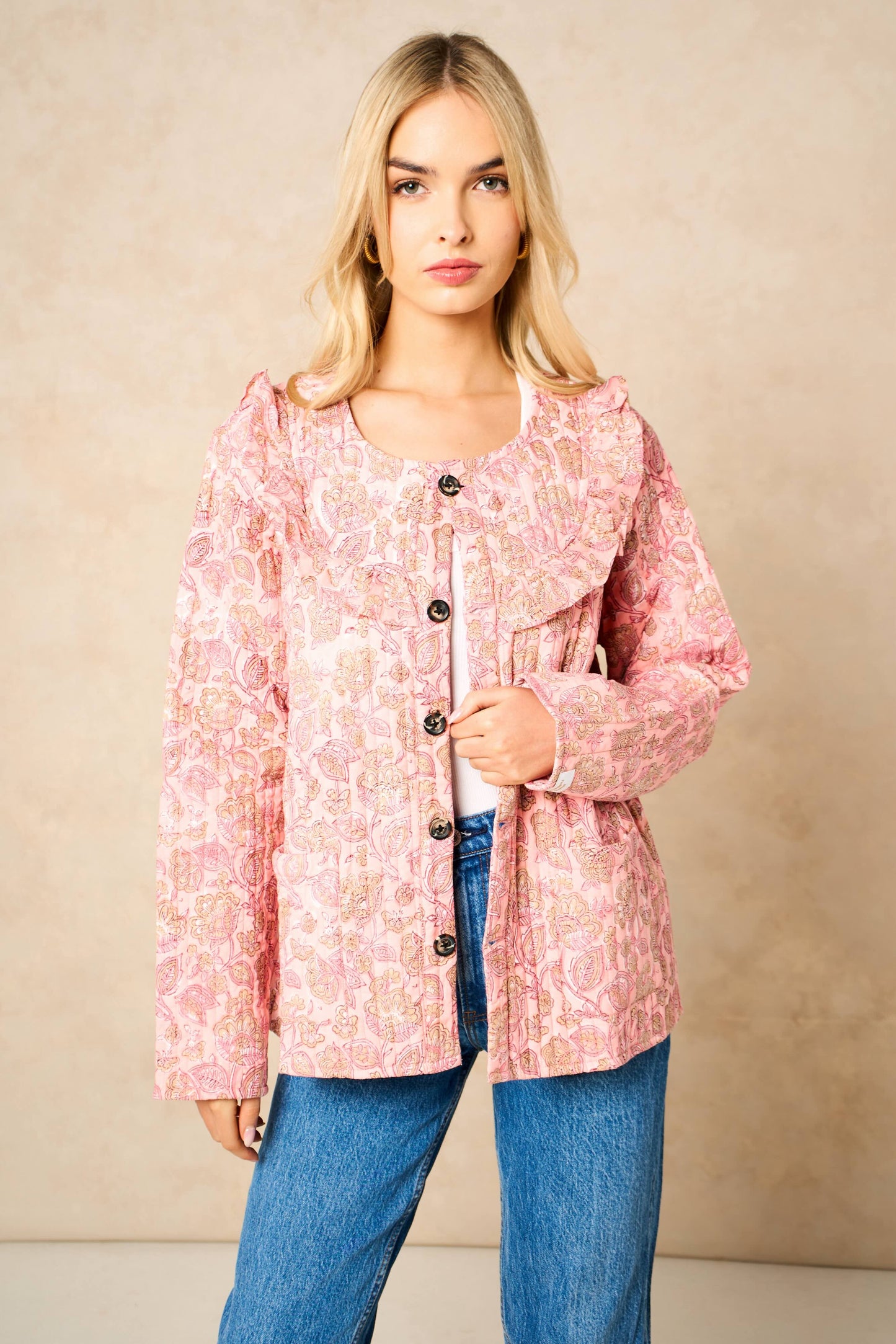 Emelia Quilted Reversible Jacket- NEW