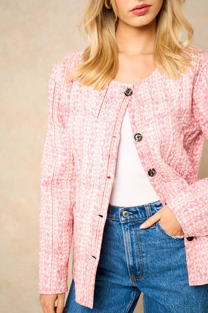 Emelia Quilted Reversible Jacket- NEW