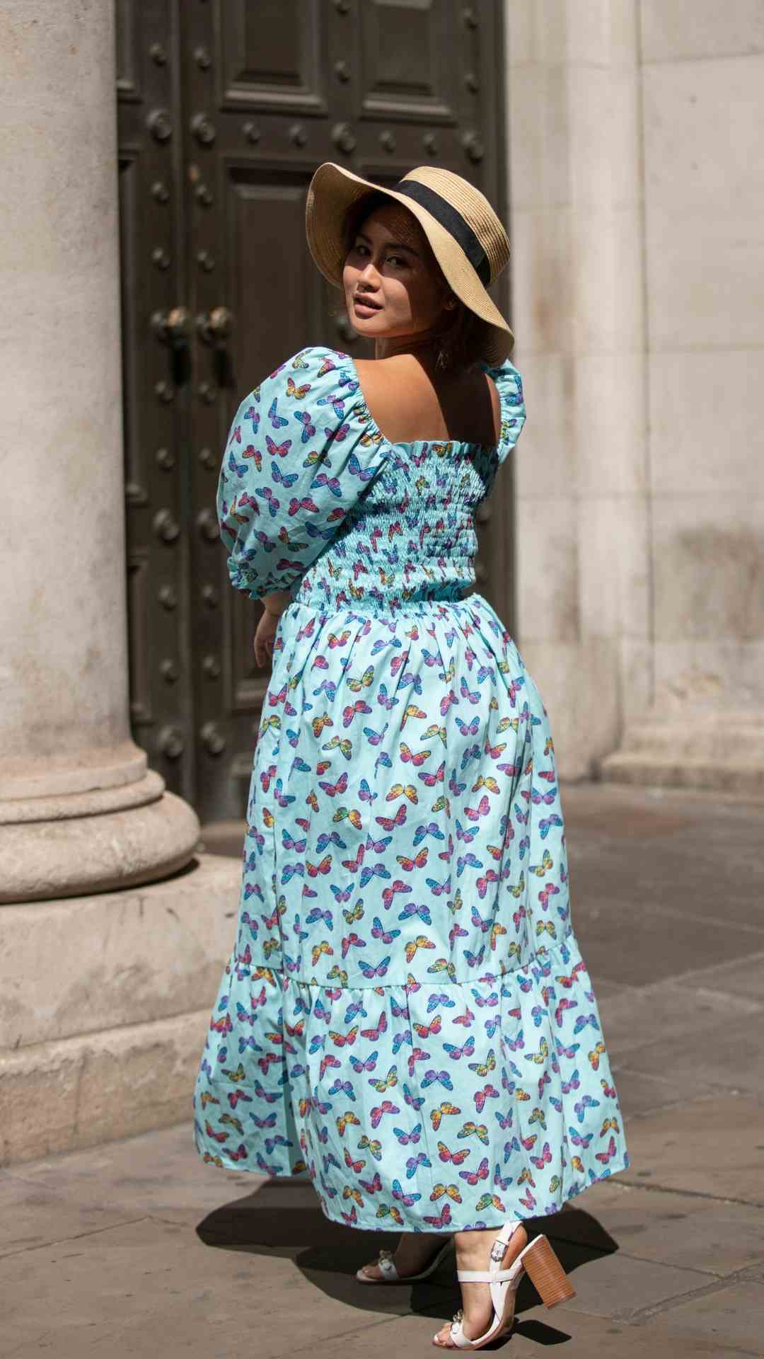 braless maxi dress Ellie Braless Wonder Maxi Dress With Sleeves – DesignerFriday