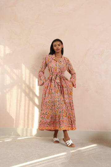Emma Bell Sleeve Maxi Dress