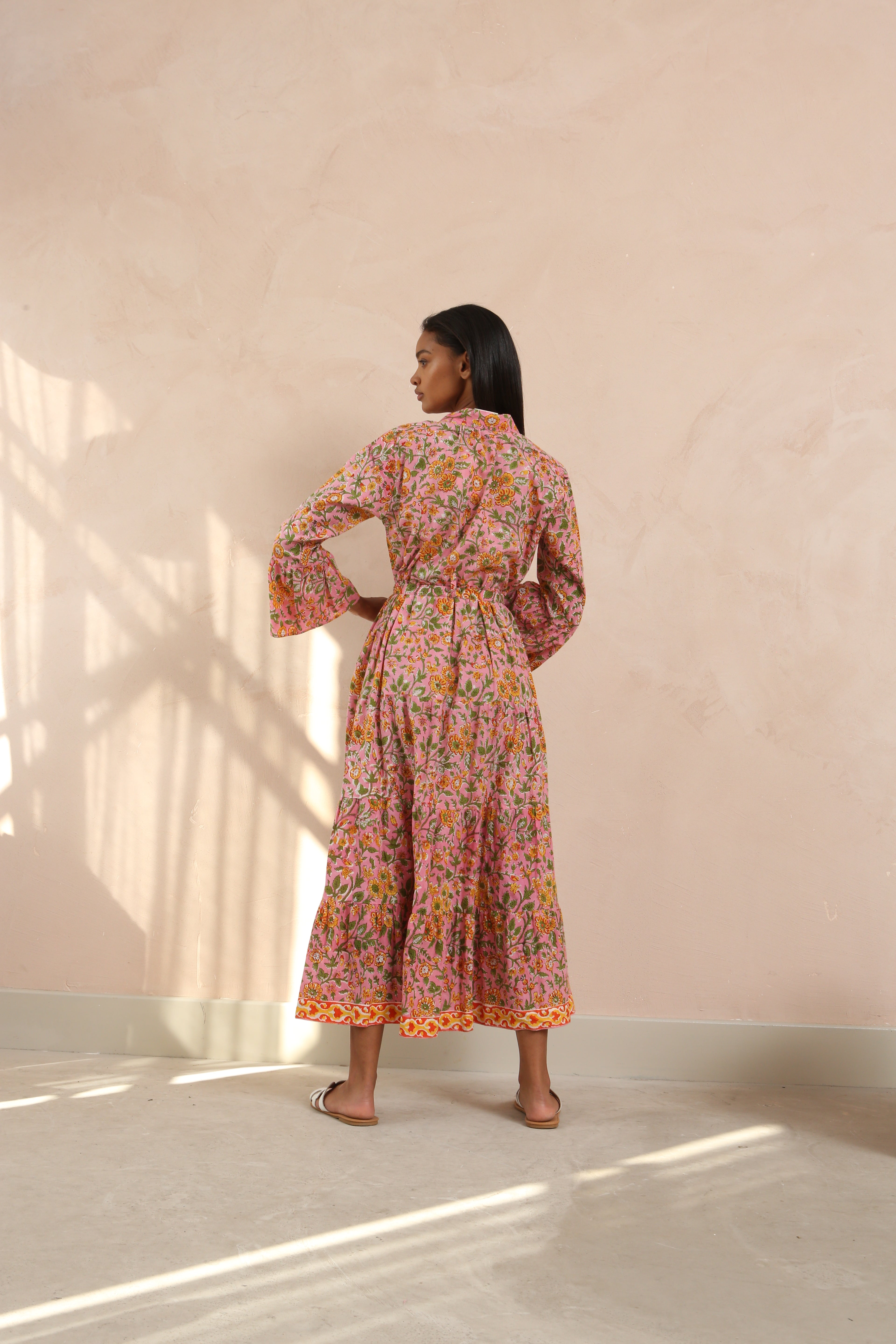 Emma Bell Sleeve Maxi Dress
