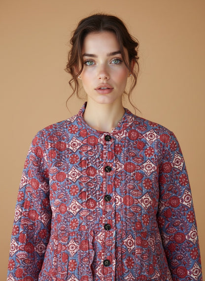 Aura Quilted Reversible Jacket- COMING SOON