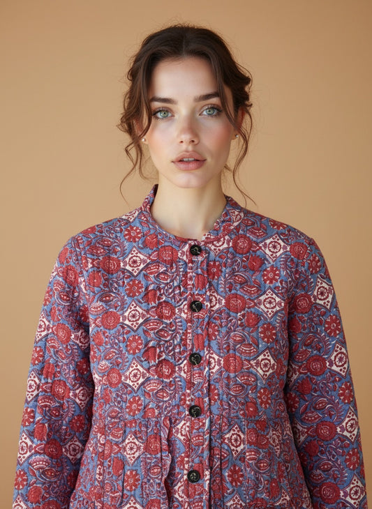 Aura Quilted Reversible Jacket- COMING SOON