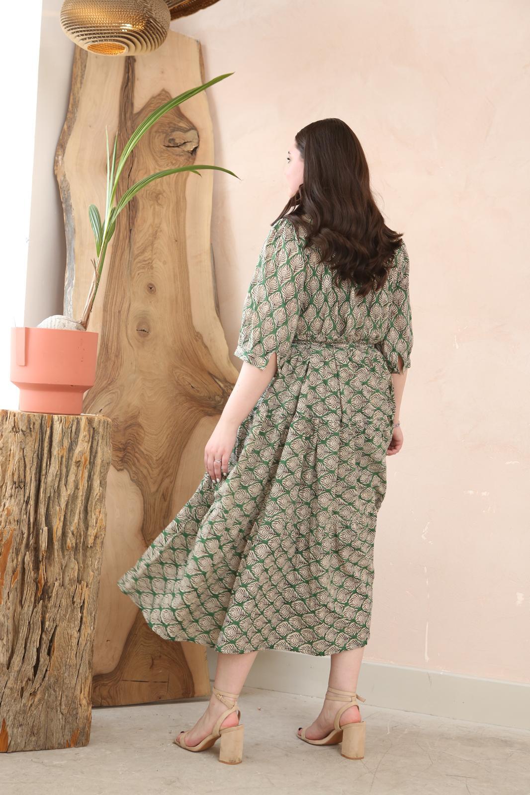 Floral Organic Cotton Maxi Dress