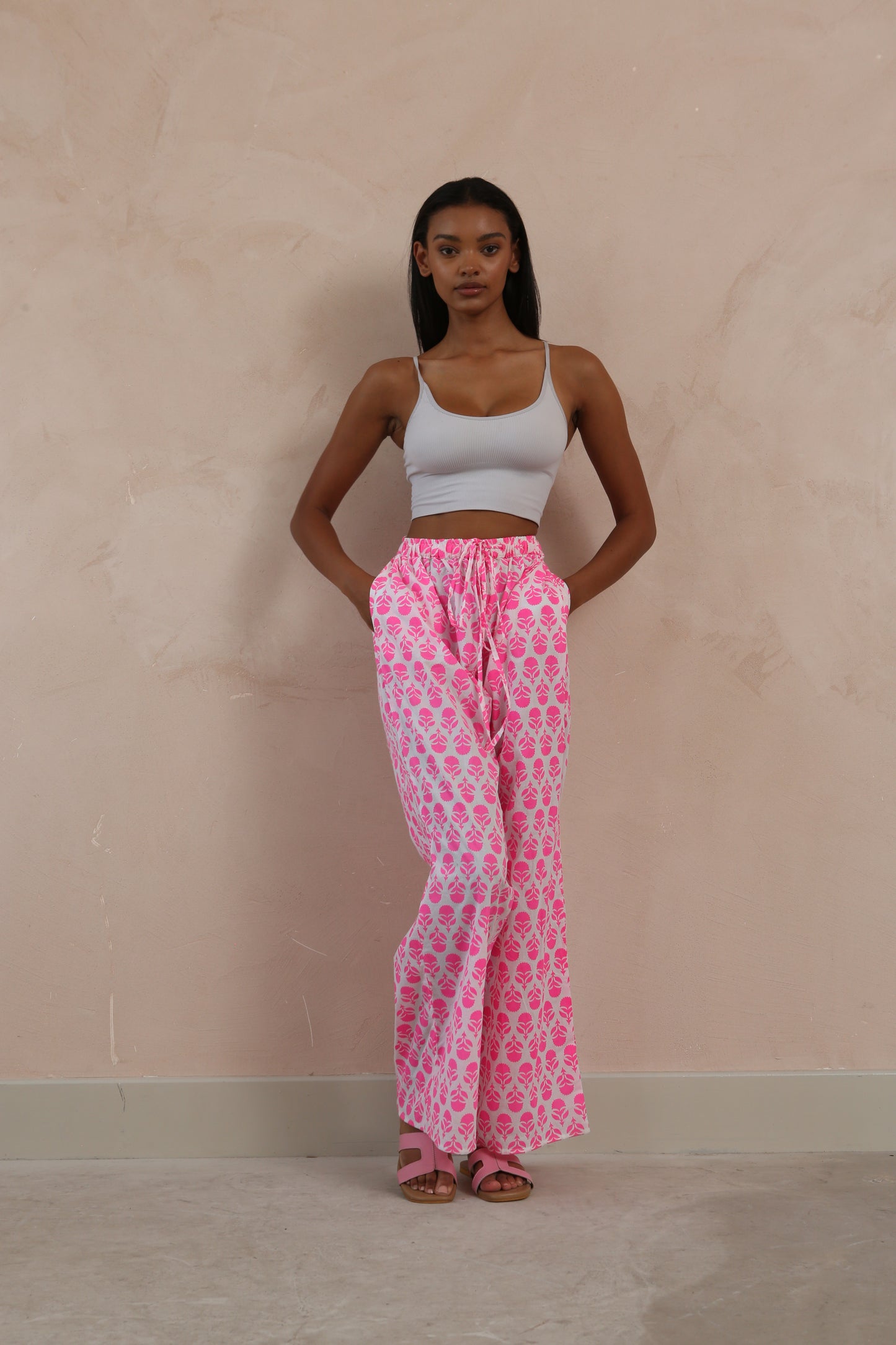 Clara Elastic String Trousers