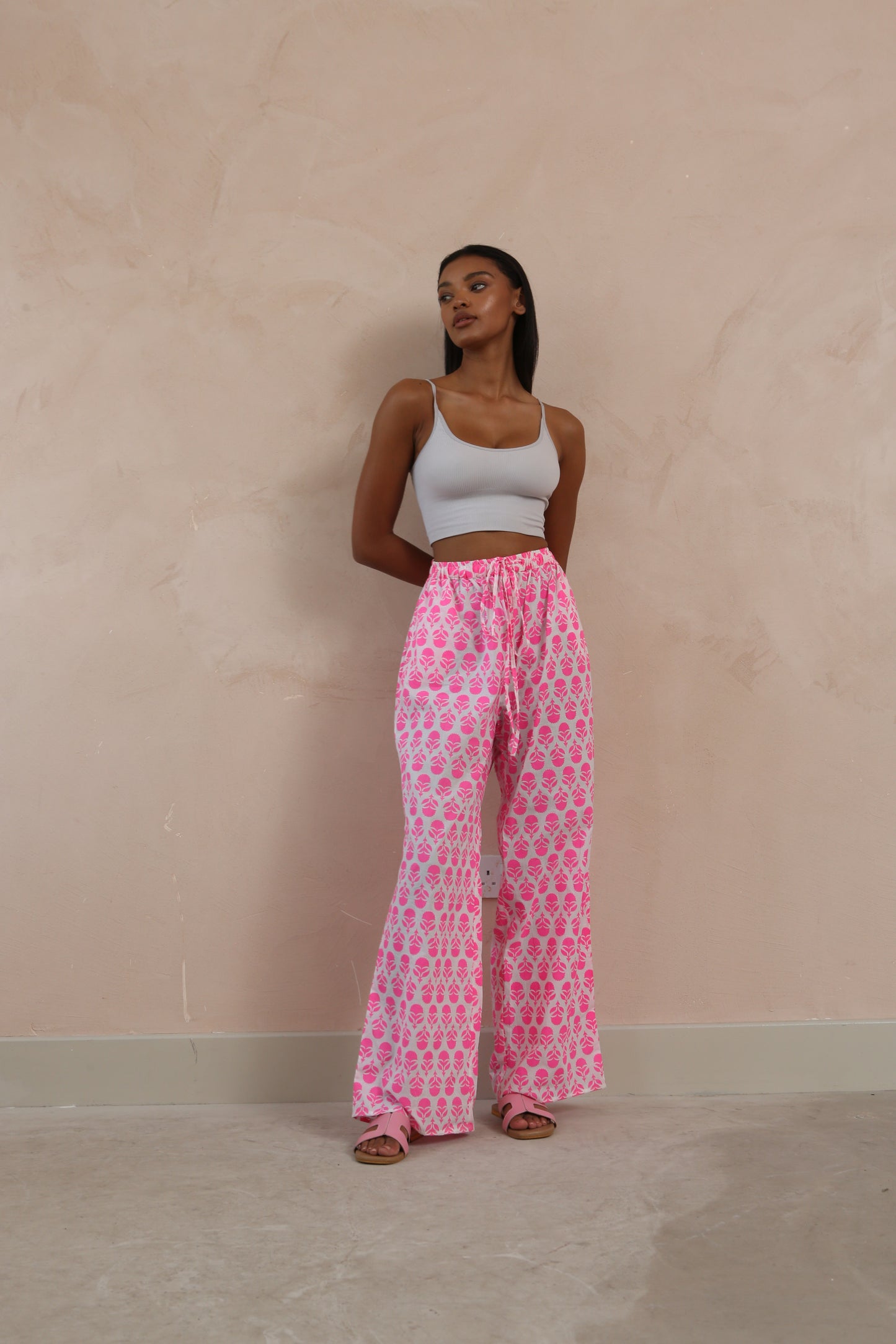 Clara Elastic String Trousers