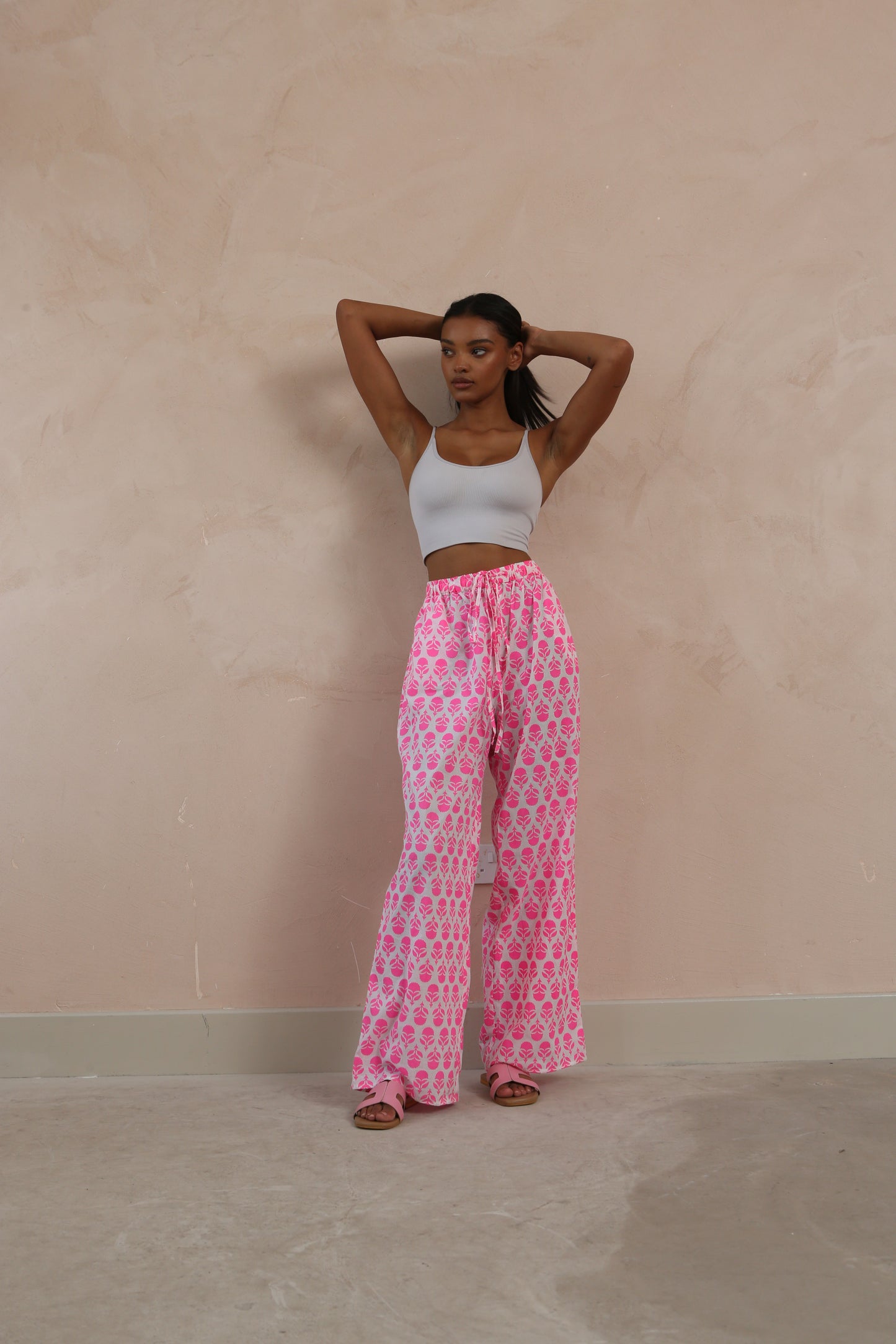 Clara Elastic String Trousers