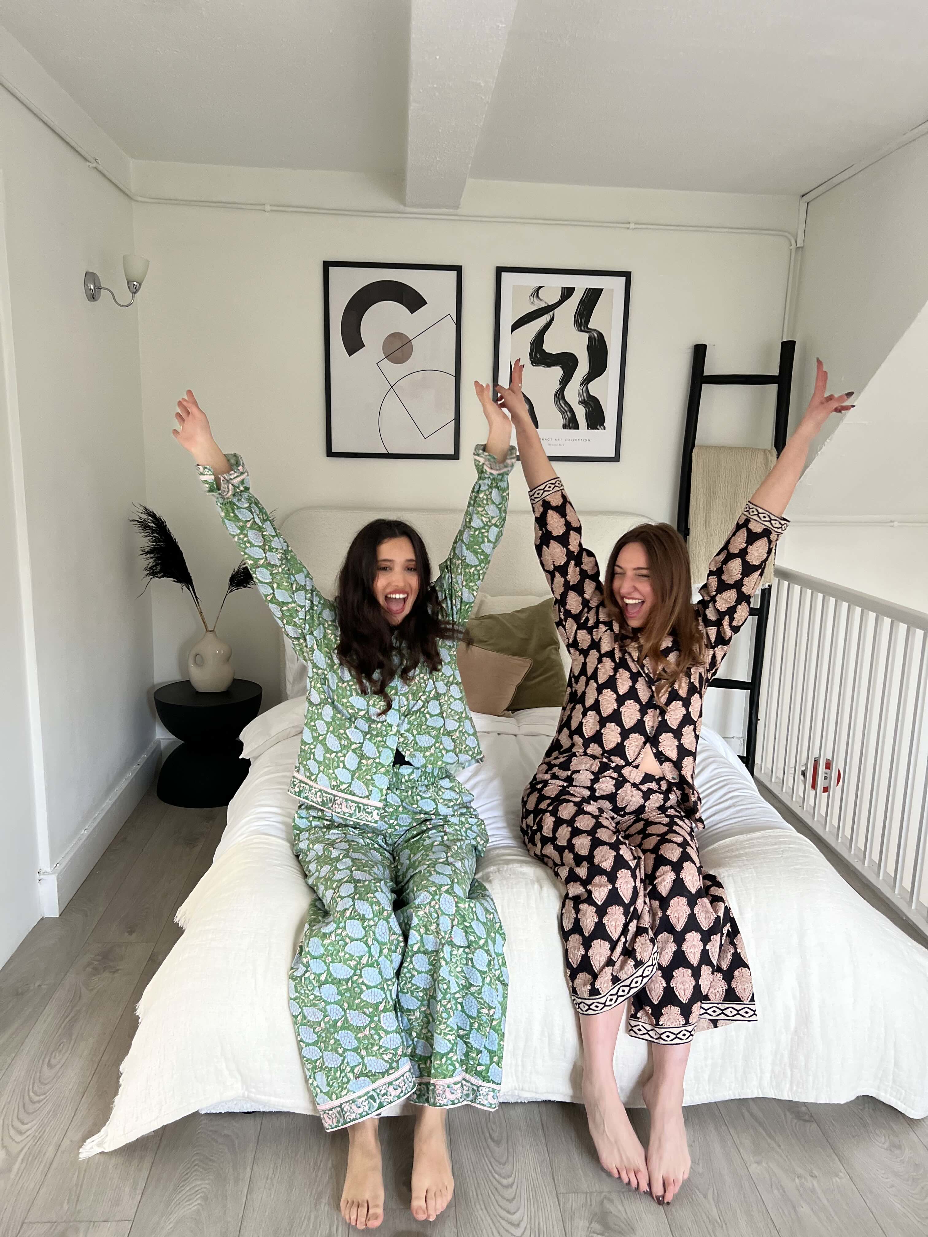Molly Paisley Block Print Classic Matching Set