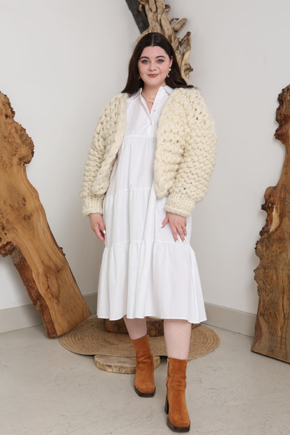 DesignerFriday Chunky Knit Cardigan