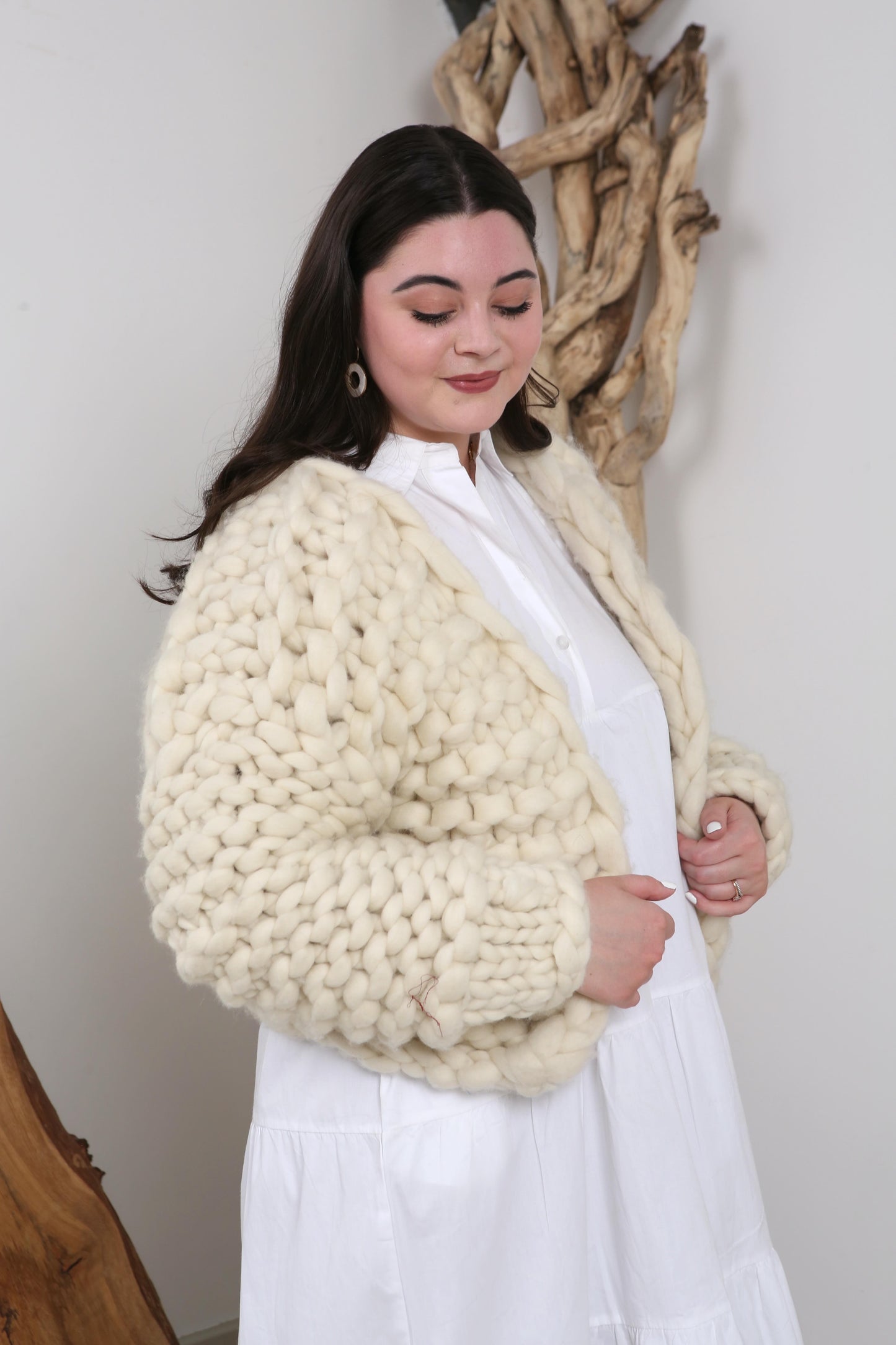 DesignerFriday Chunky Knit Cardigan